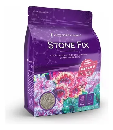 Cola Aquaforest Stone Fix para aquário marinho Roca/cora