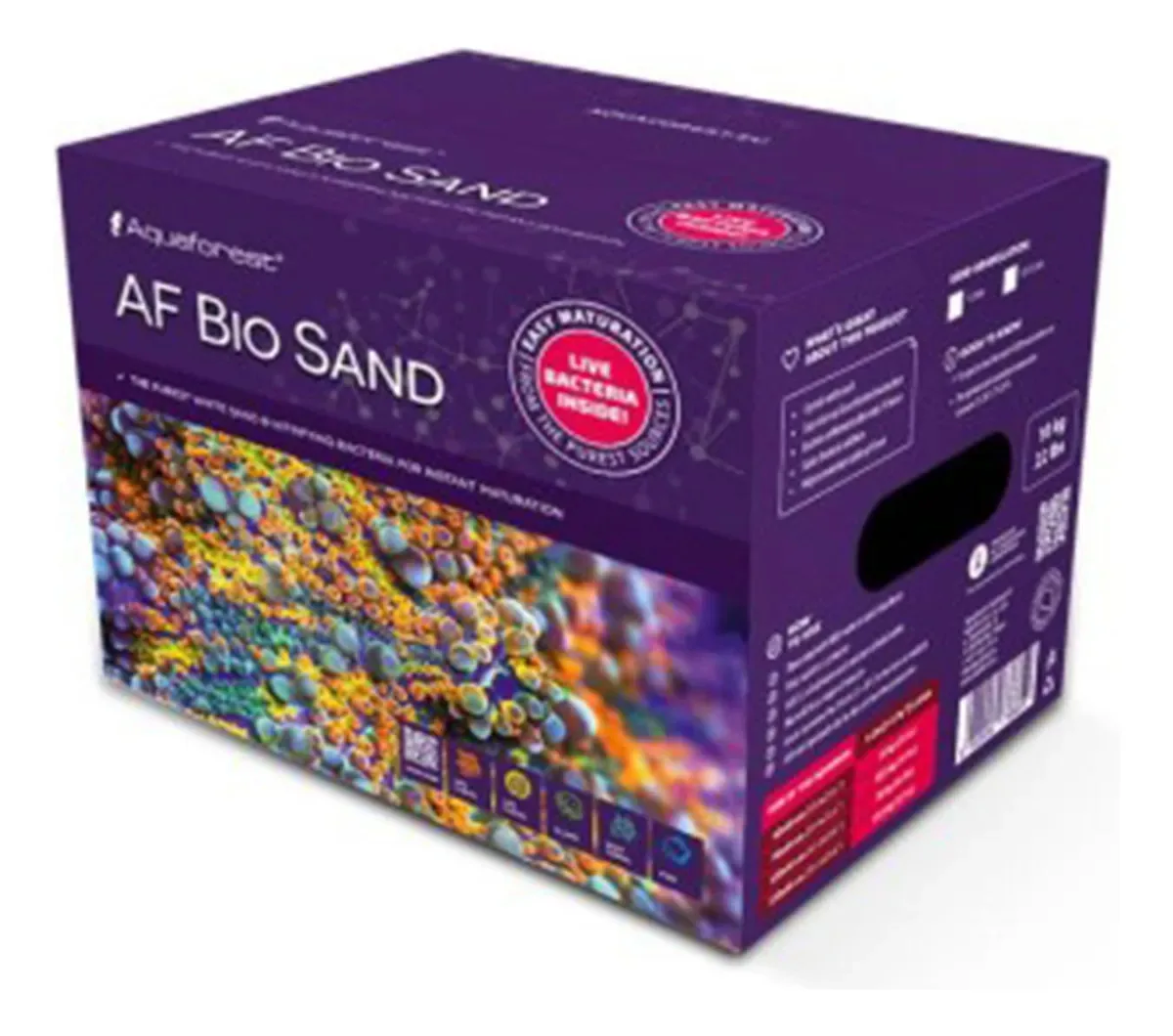 Af Bio Sand 10kg 1-2mm Aquaforest Substrato Com Biologia