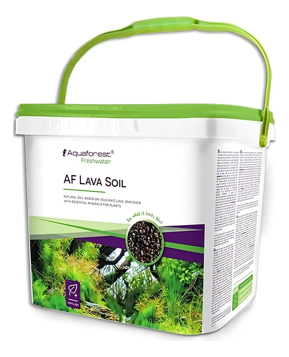 Substrato Af Lava Soil 4kg Para Aquário Plantado Aquaforest