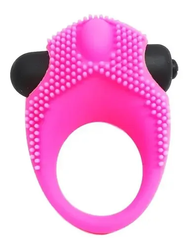 Anel vibrador peniano Anel para pênis Anel para pênis 1 anel peniano cor rosa