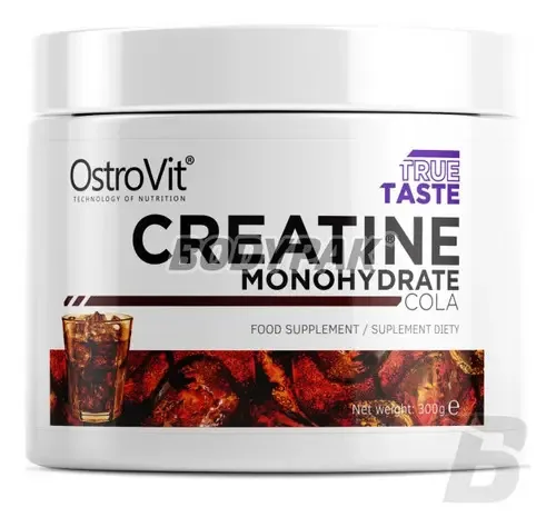 Creatina monohidratada 300grs 120sv Cola - Ostrovit Cola Flavor