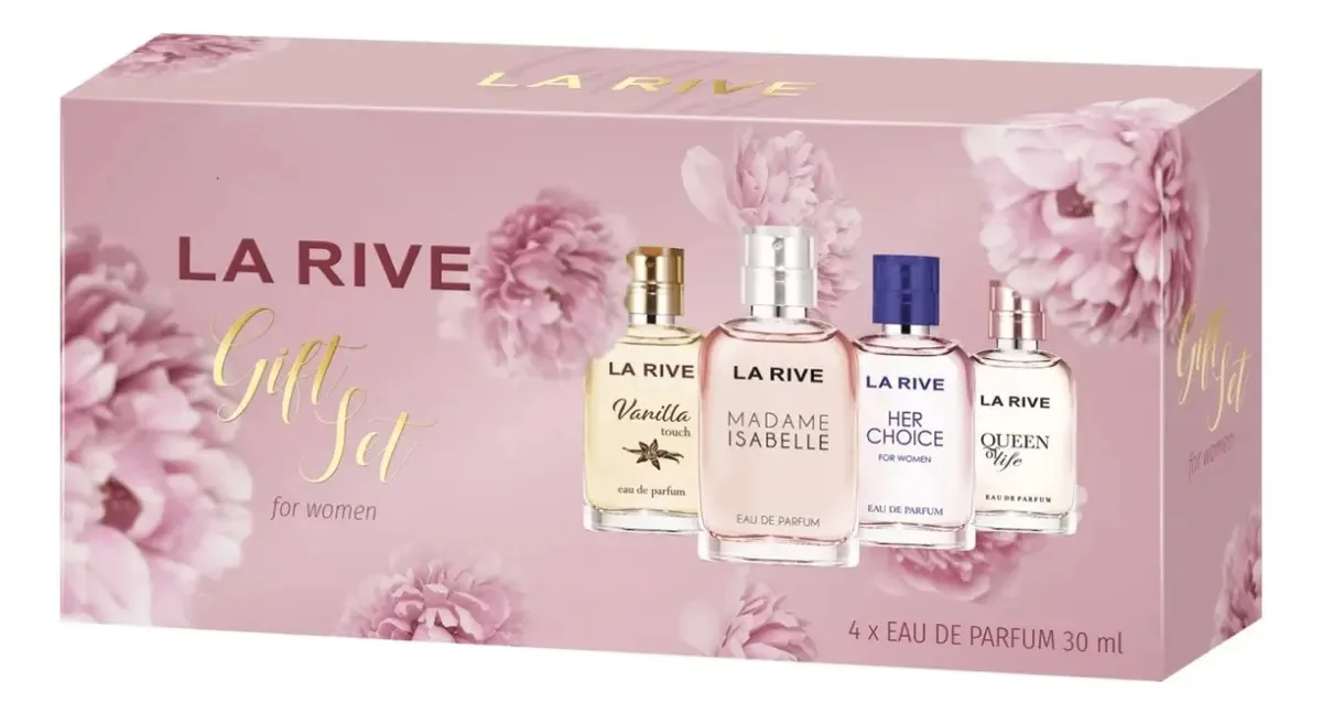 Perfume Feminino La Rive 4 Fragrâncias 30ml Eau de Parfum