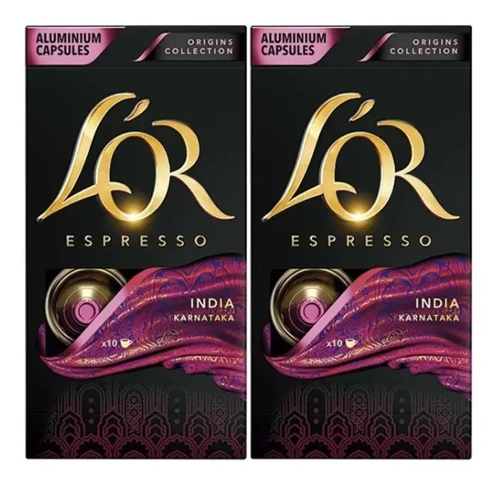 Cápsulas L'or India - Kit Com 20 Cápsulas