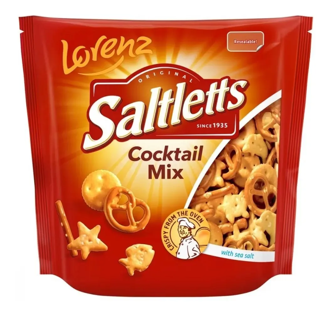 Salgadinhos Saltletts Cocktail Mix 180g Lorenz