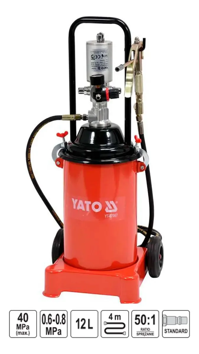Lubrificante pneumático 12 L/0,85 L/min - Yato
