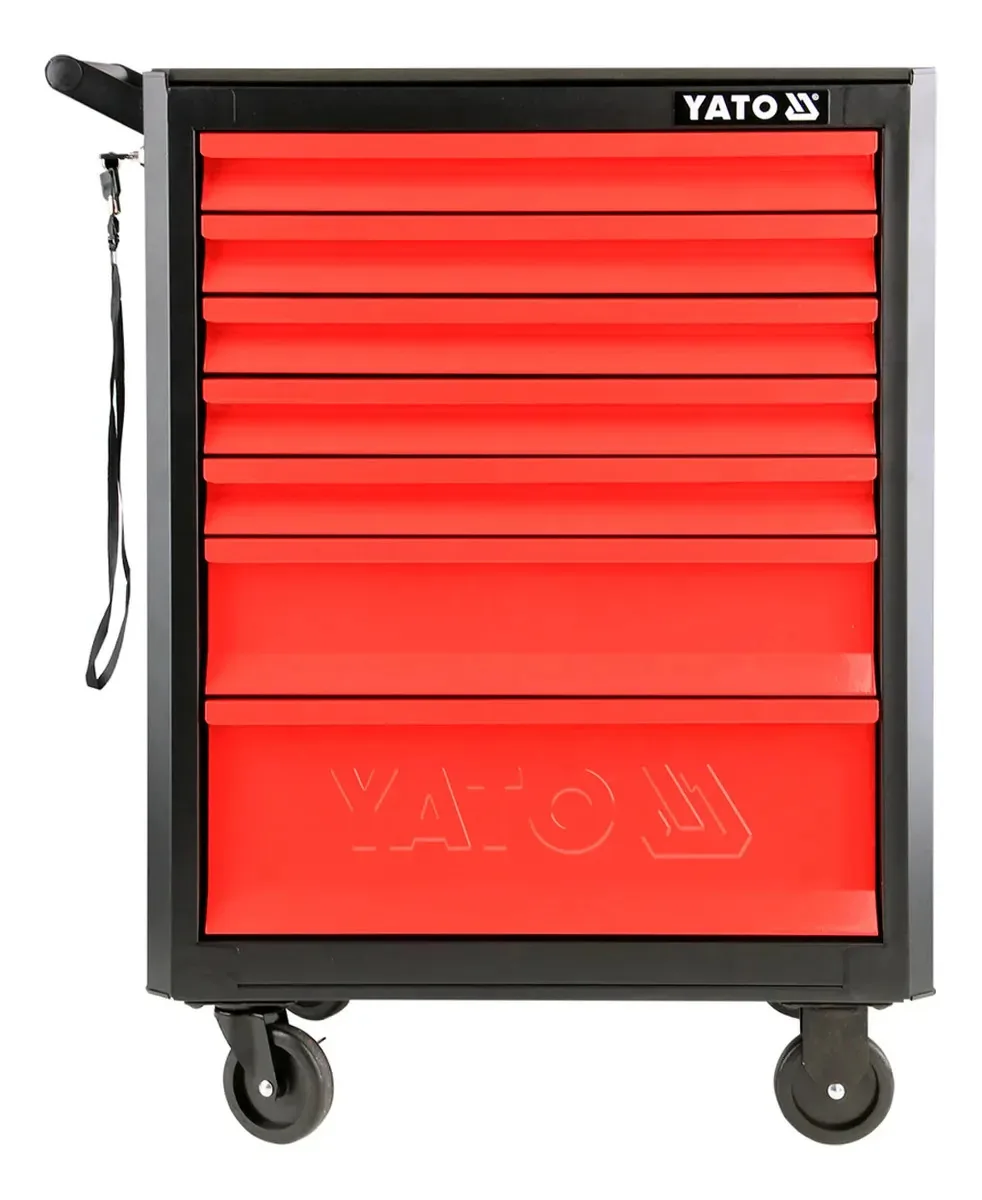 Carrinho de ferramentas Yato 7 Gabeta Yt-09000 vermelho
