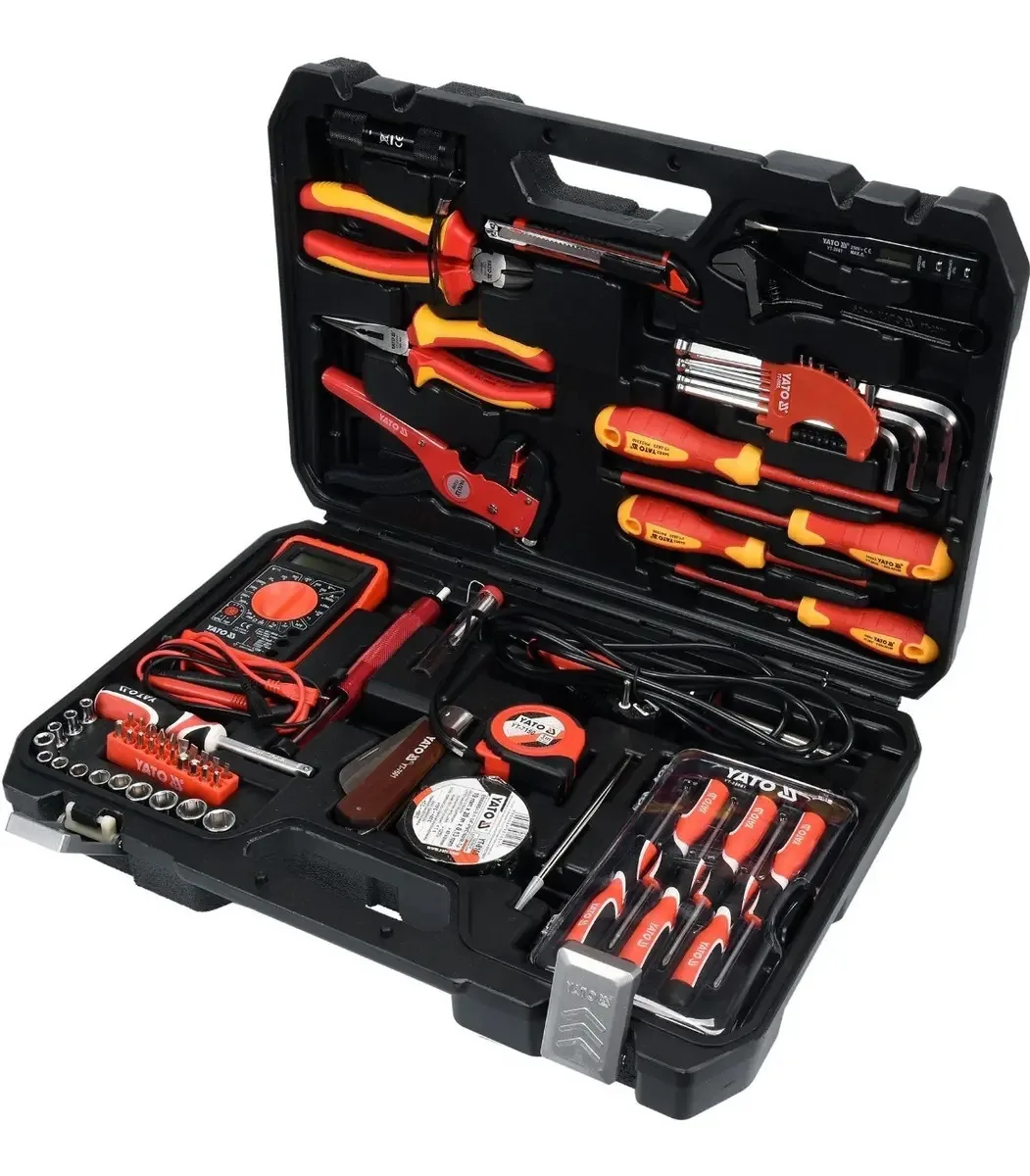 Conjunto de ferramentas elétricas de 68 peças - Yato-39009