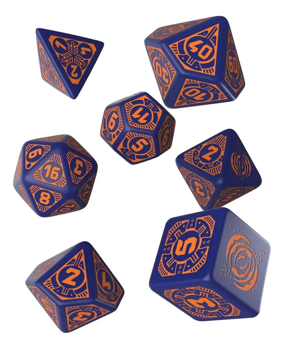 Q-workshop Starfinder: 7 conjuntos de dados do Dead Suns