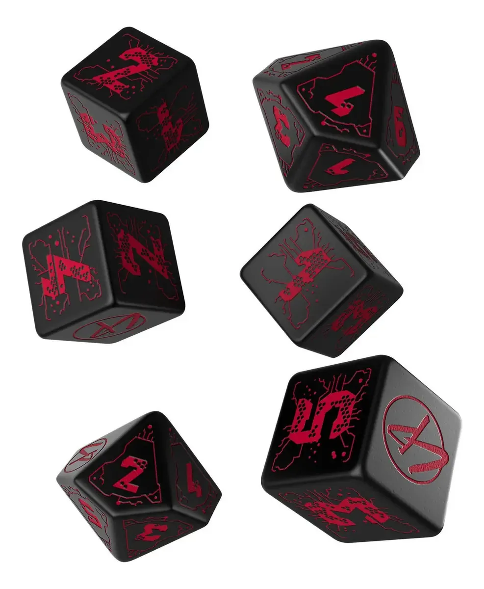 Q-Workshop Cyberpunk Red Essential - Conjunto de dados Color Ne