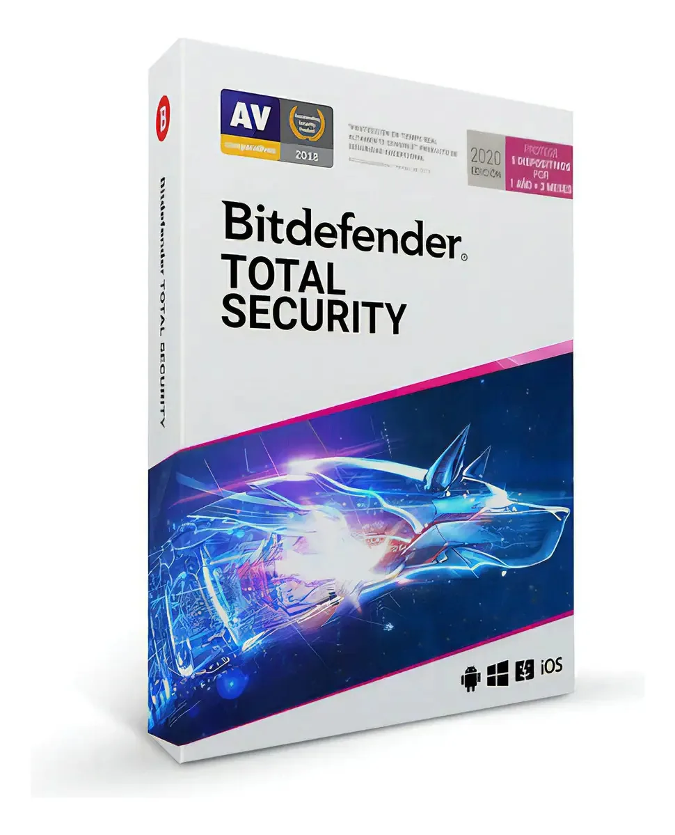 Bitdefender TOTAL SECURITY 10 DISPOSITIVOS 2024 Digital 2 anos Não 10