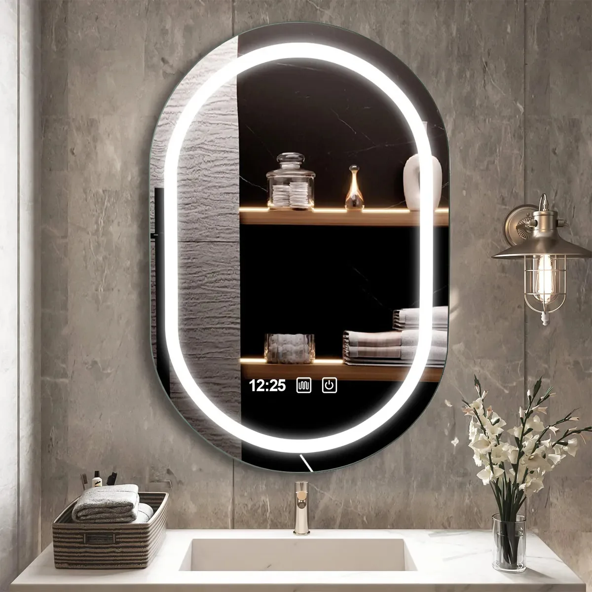 Dashline Espelho Led Banheiro Antivaho