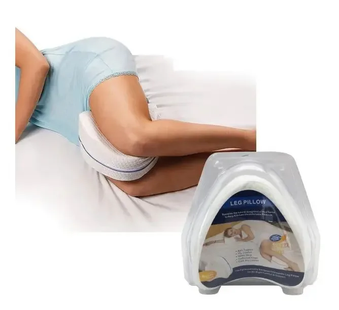 Almofada ergonômica para pernas e joelhos