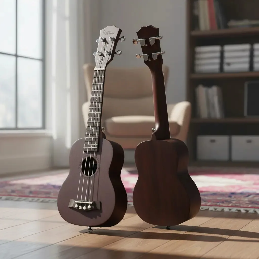 Ukulele Batking Soprano, ukulele de 21 polegadas com apenas tampa
