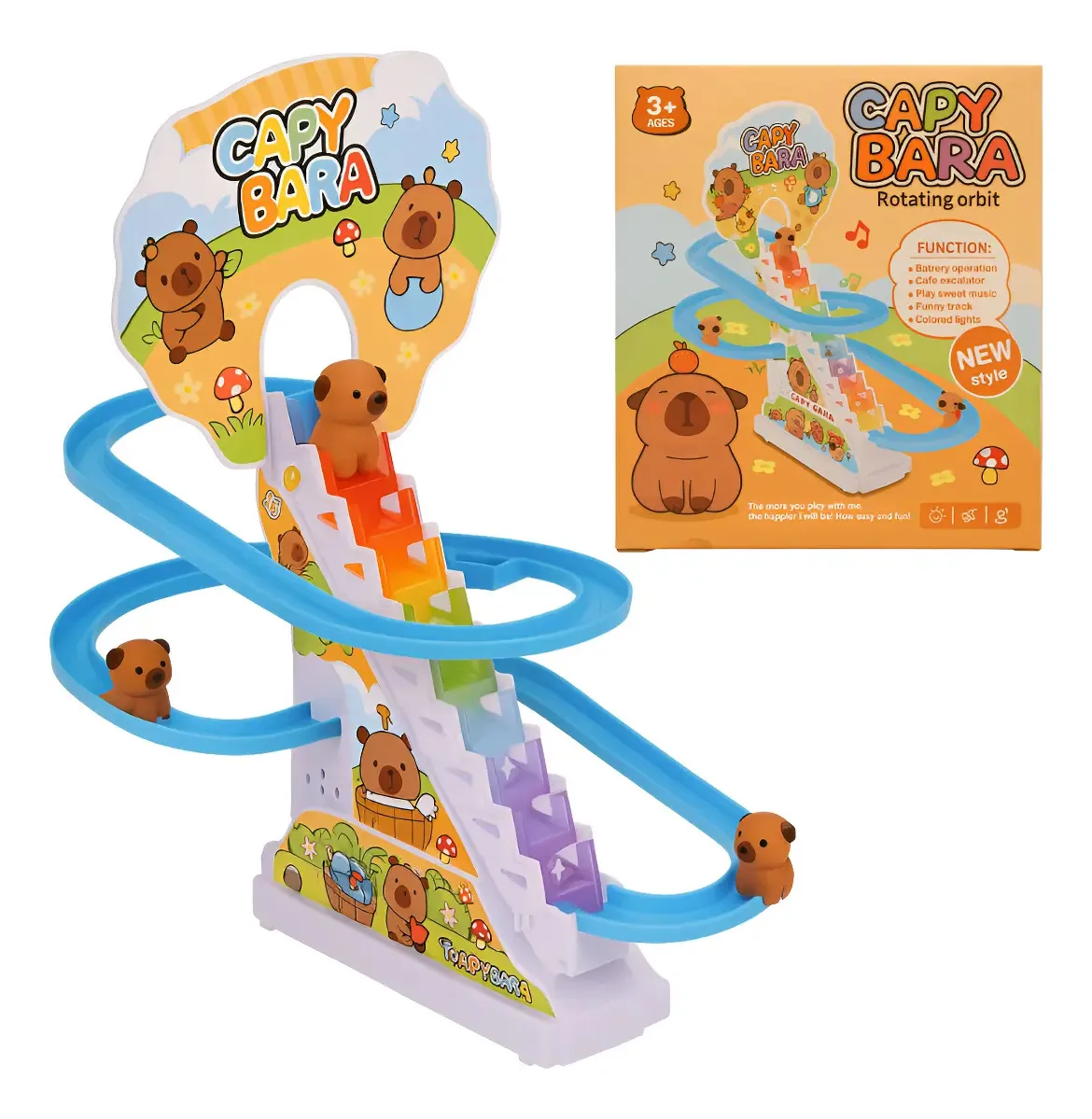 Brinquedo de pista de corrida Capibara New Style Fun Slide