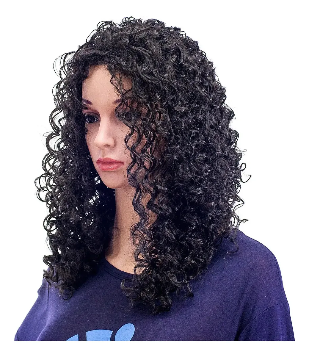 Perucas encaracoladas grandes e compridas Swacc de 50,8 cm para mulheres