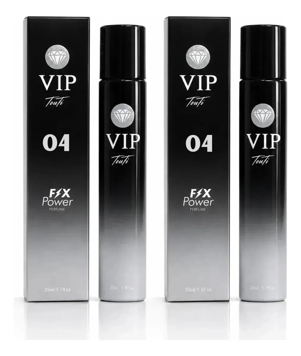 02 Perfumes Vip 04 Touti Marcante Luxo 50ml