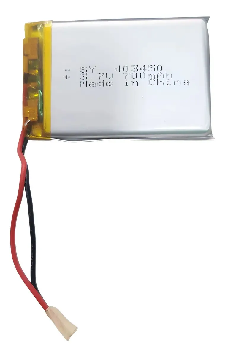Bateria para polímero de lítio 403450 4mm 34mm 50mm 700mah