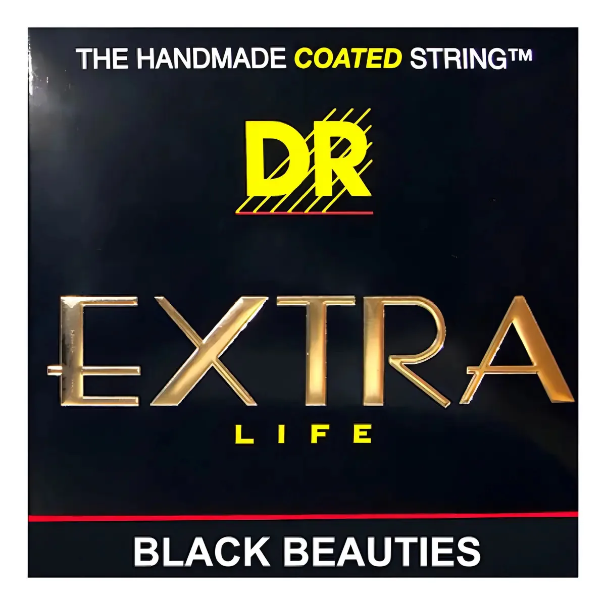 Corda para Guitarra Elétrica Dr Bke9 Extra Life Black