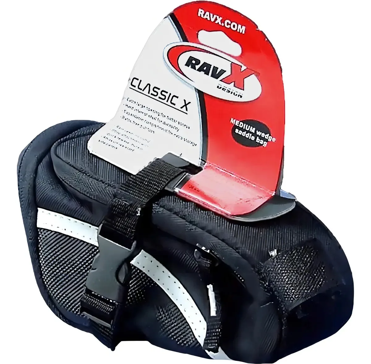 Bolsa de ferramentas de bicicleta Ravx Cycling Road Mtb cor preta