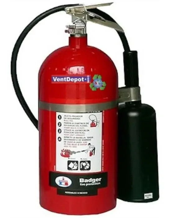 B C Extintor de incêndio para residências, Mxbsa-003, 6,8 kg, Classe B, c