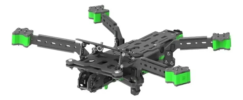 Drone Aéreo DHUBENA Preto - Não Dobrável, Ideal para Aventura e Fotografia Aérea, Alta Qualidade e Desempenho.