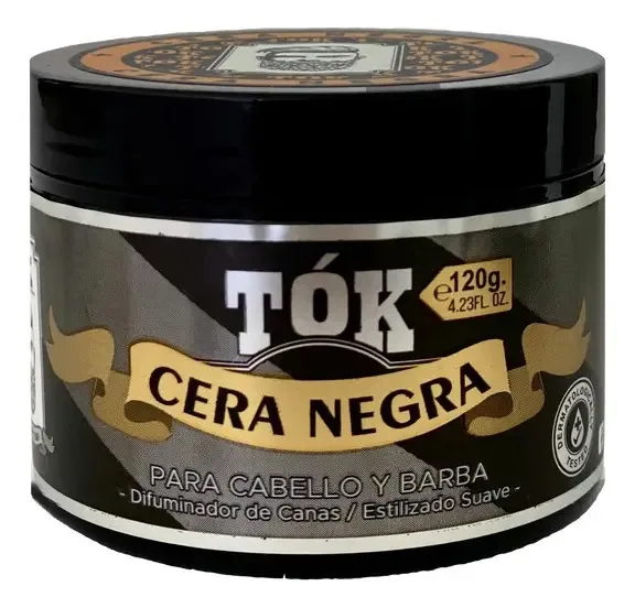 Cera Preta 120ml Tok Mens