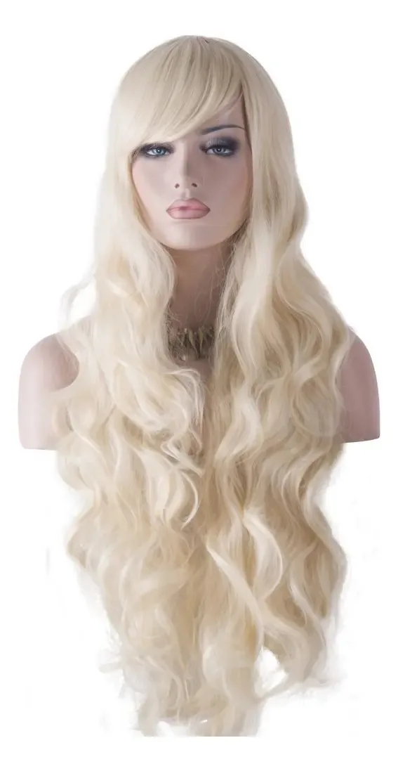 Perucas Data Costume, 32 polegadas, peruca de cabelo