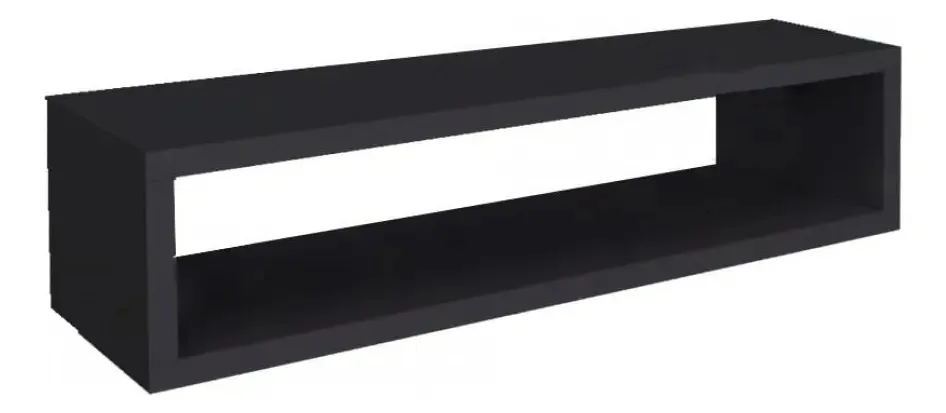 Nicho Retangular Suporte Para Xbox Em Mdf - Preto