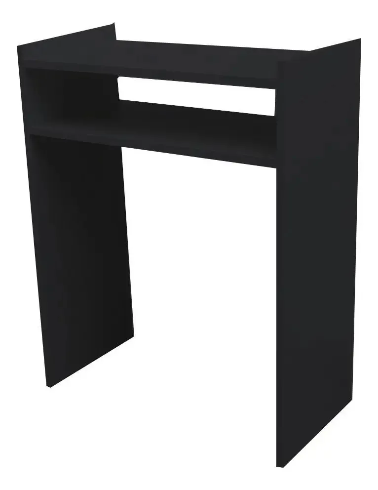 Mesa Para Manicure Com Nicho Em Mdf - Preto