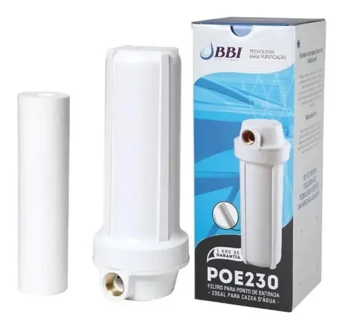 Filtro Agua F230poe Caixa D'água Cavalete Ponto Entrada Bbi