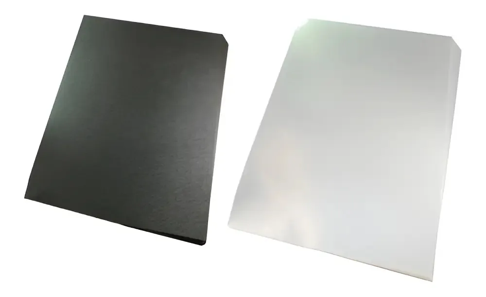 Kit Capas para Encadernação Lassane de Polipropileno A4 Colorida e Preta