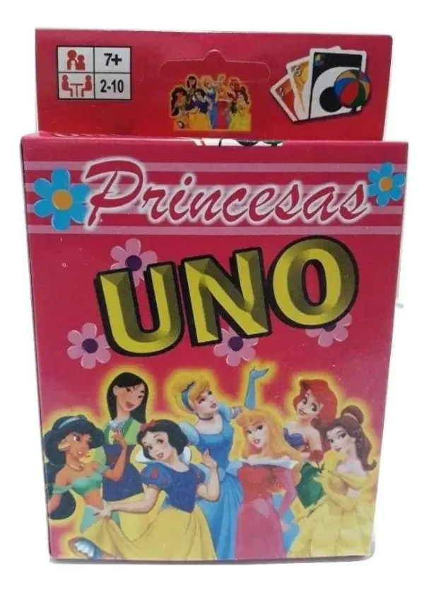 Jogo De Cartas Uno Princesas
