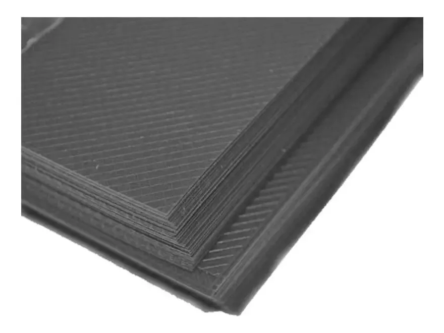 Capas Para Encadernação Preta Tamanho Ofício 0,30 Pp Line Preto
