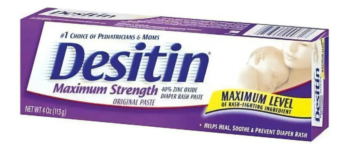 Kit Com 2 Bisnagas Desitin Roxa 113g Tratamento De Assaduras