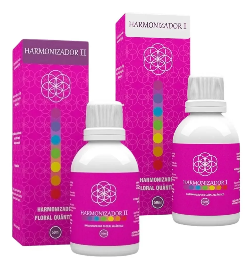 Harmonizador I E Ii Gotas Fisioquantic - 50ml Cada