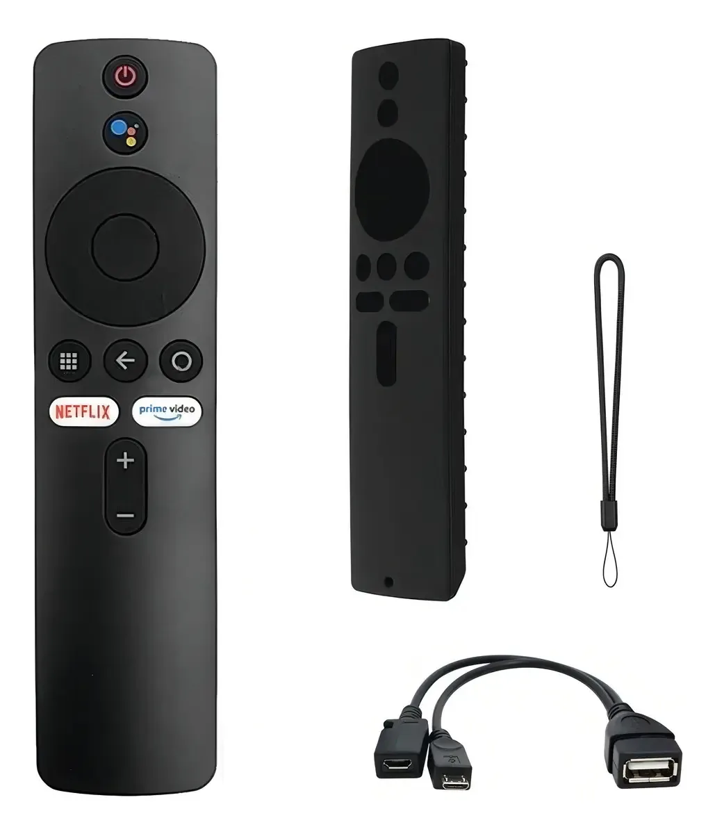 Controle Remoto Bluetooth Xiaomi Mi Stick 4k +capa +cabo Otg