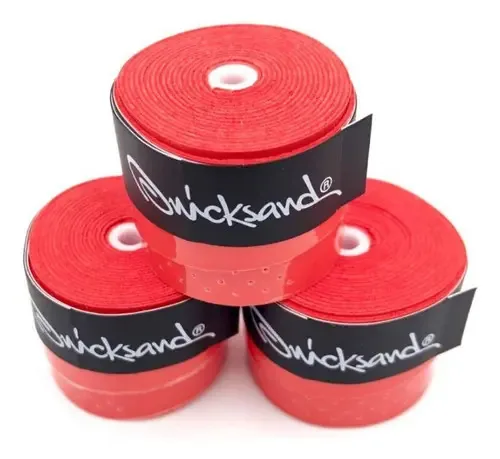 Overgrip Para Raquete Quicksand - Vermelho