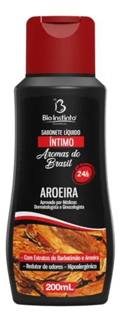 Kit 3 Sabonetes Íntimos Aroeira Bio Instinto