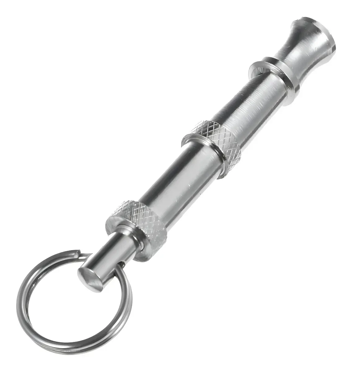 Apito Cachorro Petimport Ultrassônico Chaveiro Frequência Ajustável Metal