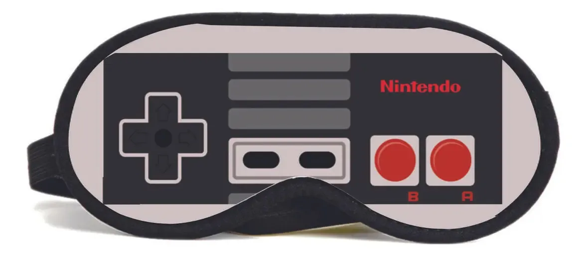 Mascara De Dormir Controle Nintendo