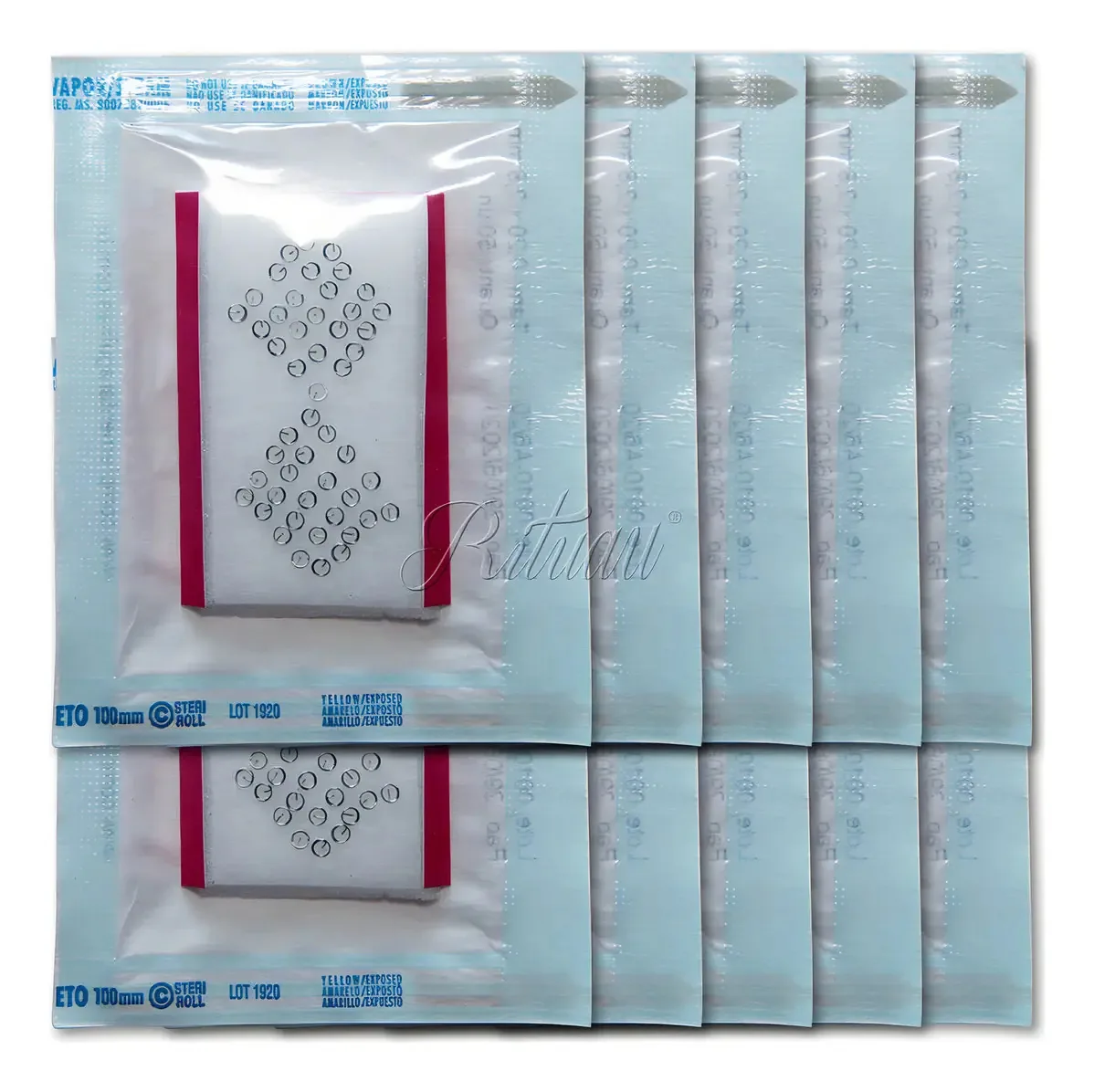 Agulha Auriculoterapia 2,8 Mm - 500 Un Acupuntura Auricular