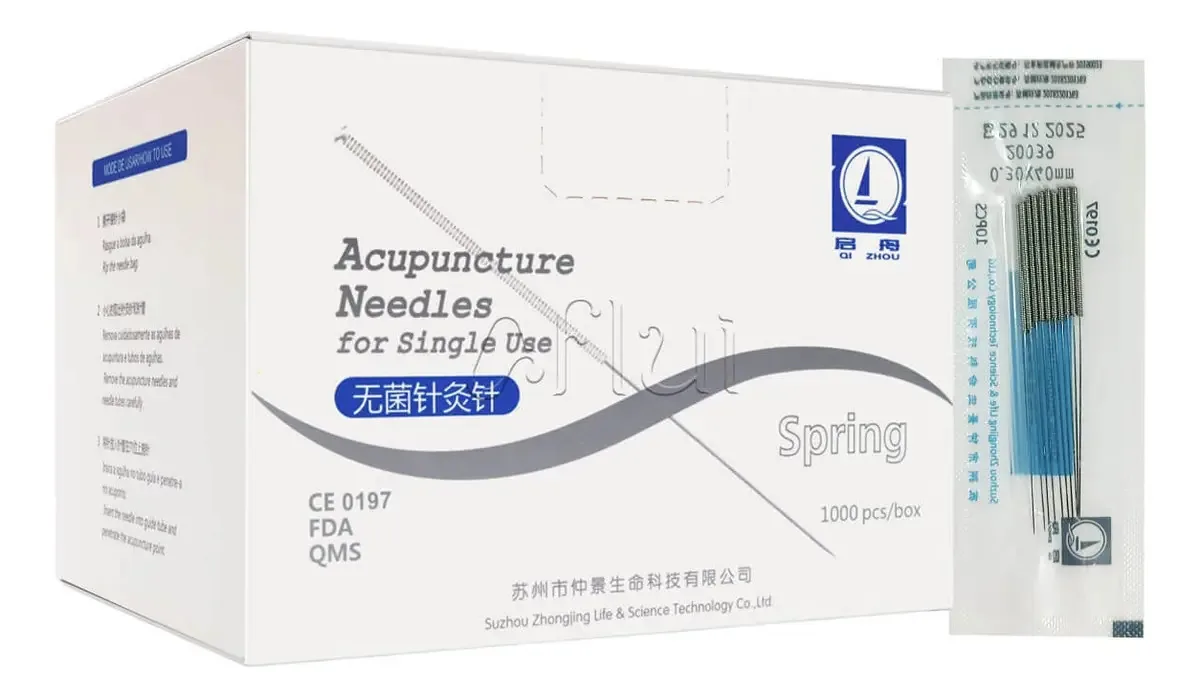 Agulhas Acupuntura 0,20x30 Sistêmica 1000 Agulhas