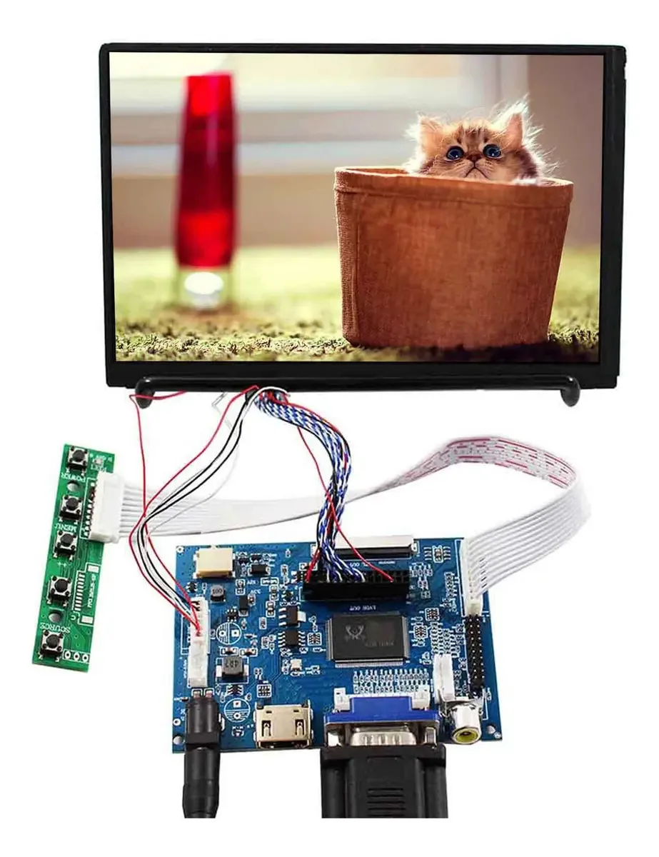 Vsdisplay N070iCG-LD1 - Ecrã LCD Ips 7, 1280 x 80