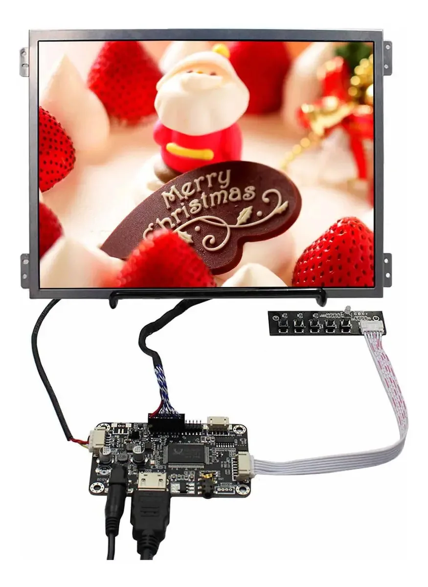 Ecrã LCD Ips de 10,4 e 10,4 (1024 x 768) com mesa