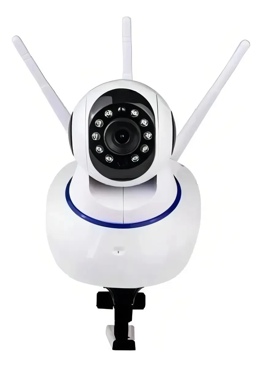 Camera Segurança Ip Wifi Robozinho Com Audio Hd 1.3mp