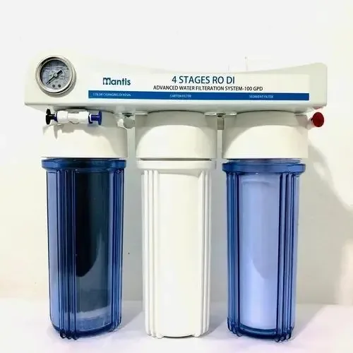 Filtro Osmose Reversa Mantis 4 Estágios 100 GPD Aquário