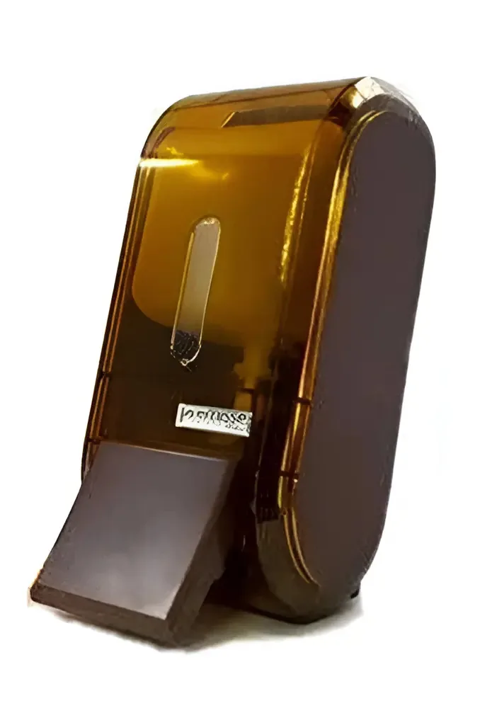 Dispenser Álcool Gel Sabonete Premisse Parede Marrom 400mL