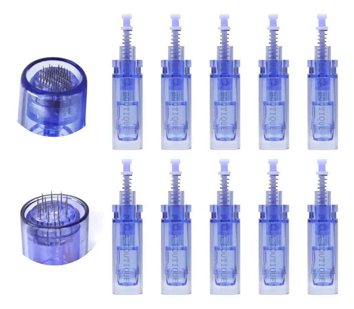 Kit 10 Cartuchos P/ Dermapen 12 36 42 Agulhas Dr. Pen My-m