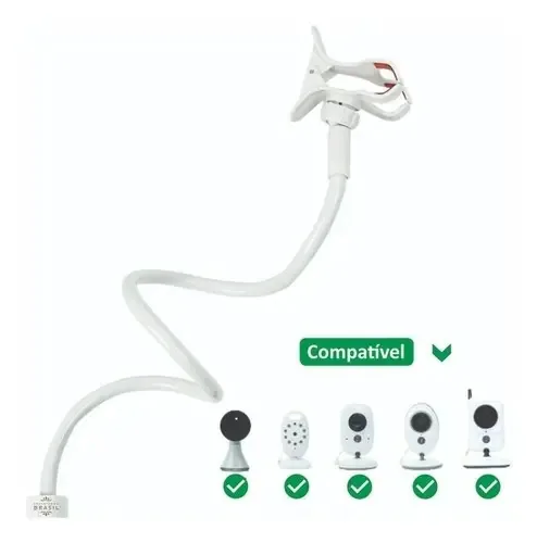 Suporte Babá Eletrônica Taktark Câmera, Flexível, Universal