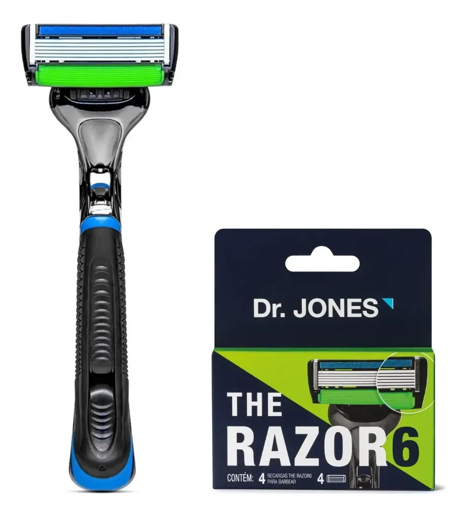 Barbeador Dr Jones The Razor 6 4 Un